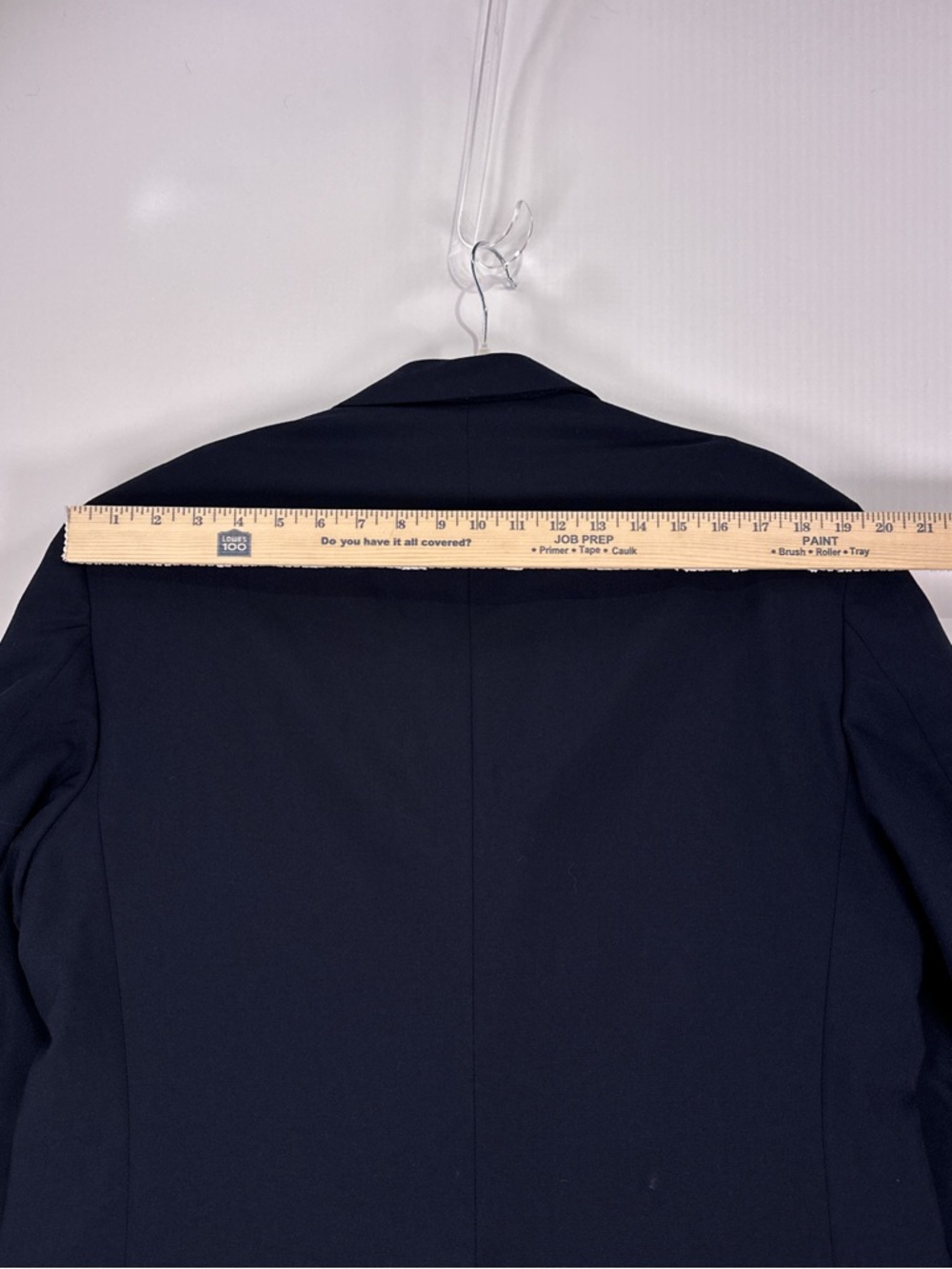 Martunique Ltd Vintage 2 Button Blazer Wool Blend Navy Blue 40L - Picture 10 of 16